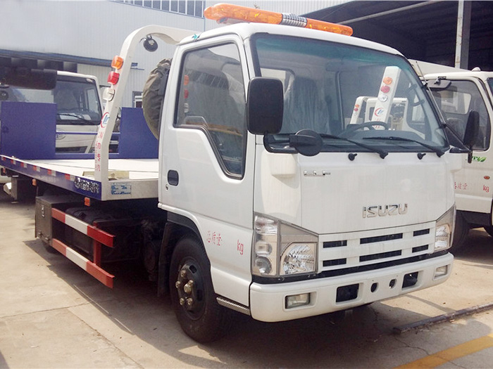 五十鈴藍(lán)牌一拖二清障車(chē)