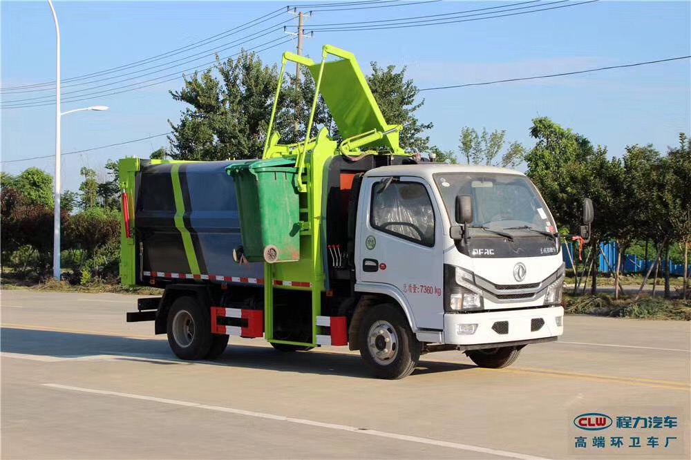 國六東風?多小?利卡側(cè)裝壓縮垃圾車多維展示