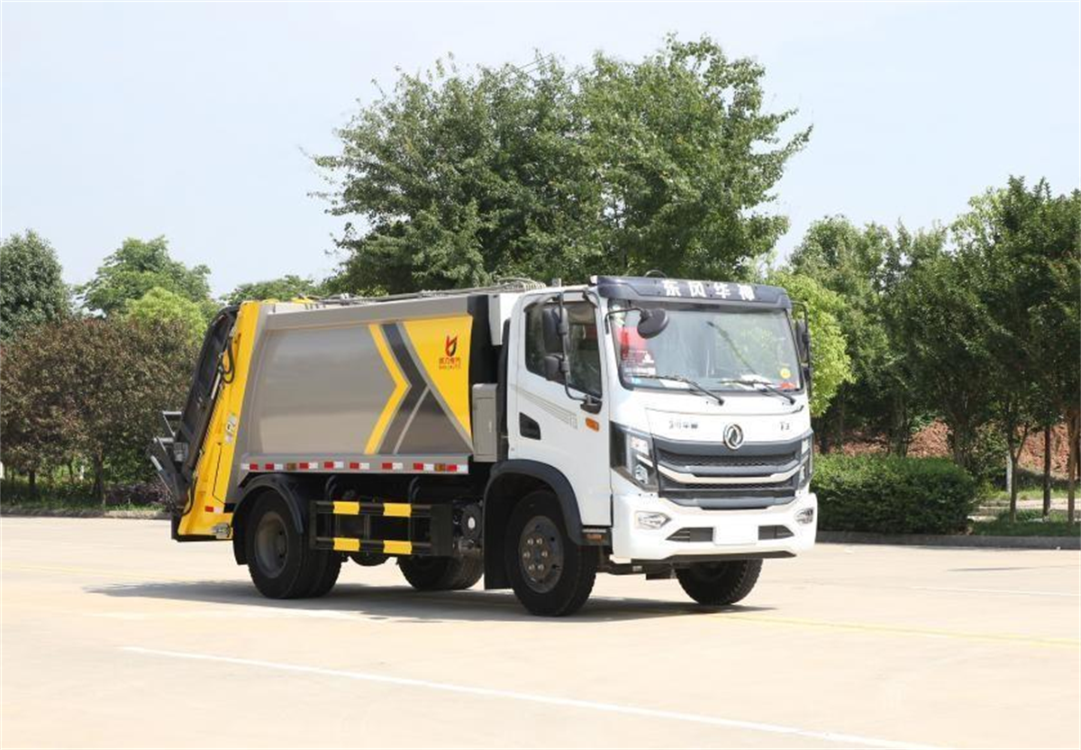 9方壓縮垃圾車-東風(fēng)華神T3國(guó)六9方壓縮式垃圾車廠家價(jià)格